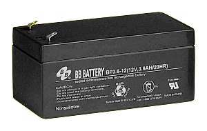 Genuine BB Battery 3.6 AH 12 Volts