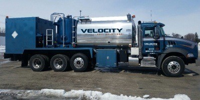Velocity Rail fueling truck