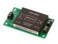 48 volt input 3.3 volt 4 amp output isolated DC converter brick on PCB with screw terminals