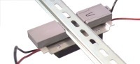 reverse view of DIN rail mounting