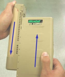 fuel cell methanol cartridge removal