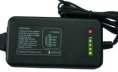 12V 40Watt lead acid battery charger with auto-detecting desulfating function and efficient switchmode technology and state-of-charge display