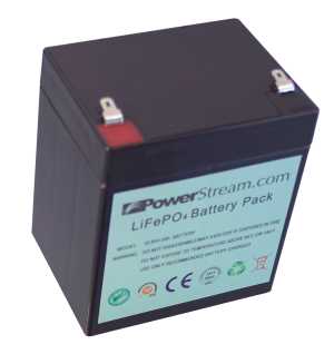 Batterie Powerbrick 12 V 12 ah Lithium Fer Phosphate