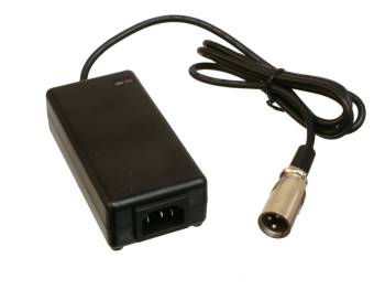 Lithium ion charger 2 three-cell pack Metco RL03-20P3 with XLR connector for packs